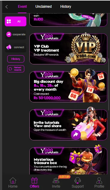 Y888 Game Login