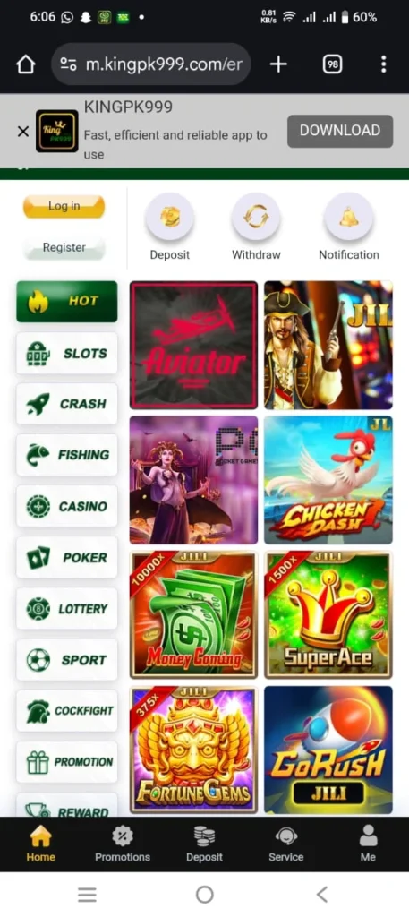 Kingpk999 Apk Download