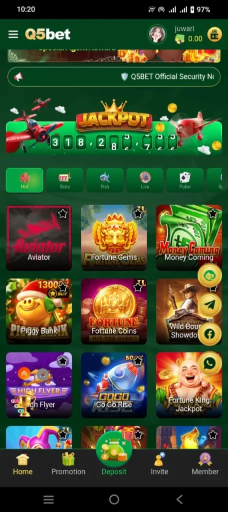 Q5bet Game Download
